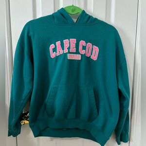 Cape Cod Sweatshirt Company teal hoodie